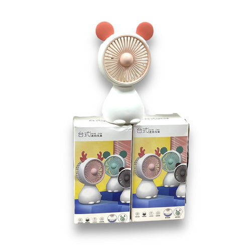 Ventilador personal con orejas de conejo