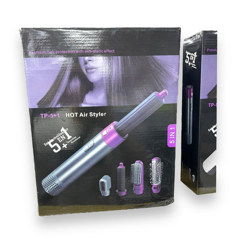 Secadora para cabello con 5 cepillos en 1 inspirado en DYSON