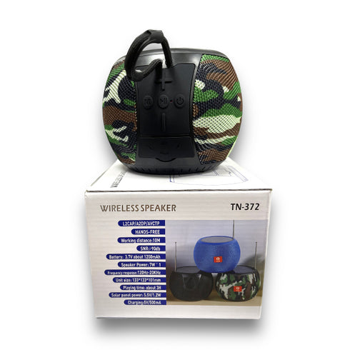 Bocina portátil solar inalámbrica