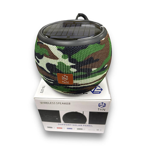 Bocina portátil solar inalámbrica