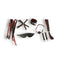 Set de 8 accesorios, juguetes fetiche sexual, sumisa, cuero artificial